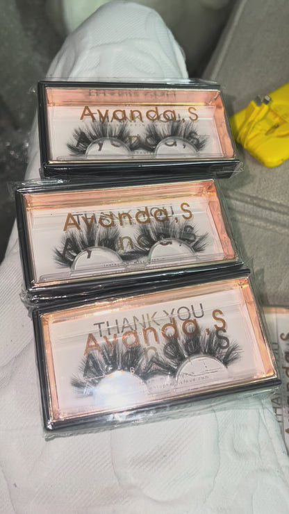 Ayanda's eyelashes